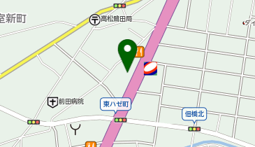 真弓愛メディカルクリニック・医科の地図画像