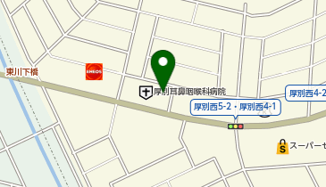 ふかや皮膚科クリニックの地図画像