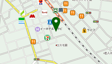 シティタワーわらび皮膚科の地図画像