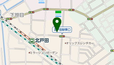 北戸田こどもクリニックの地図画像