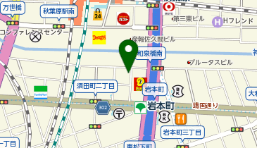 しぶや甲状腺クリニックの地図画像