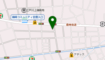 篠崎整形外科リハビリクリニックの地図画像