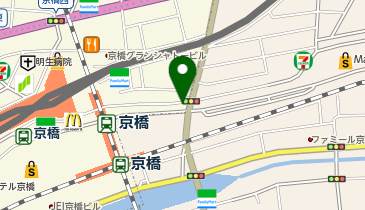 大阪京橋ゆたかクリニックの地図画像