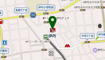 伊丹駅前皮フ科クリニックの地図画像