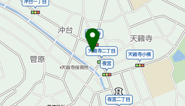 天籟寺かな皮ふ科クリニックの地図画像