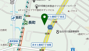 長町駅前あい皮ふ科の地図画像
