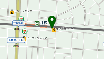 井荻内科医院の地図画像