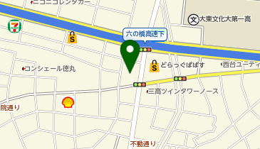 塩野整形外科の地図画像