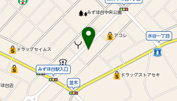 みずほ台泌尿器科の地図画像