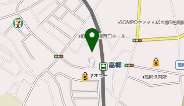 高柳医院の地図画像