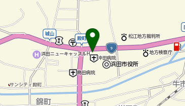 沖田医院の地図画像