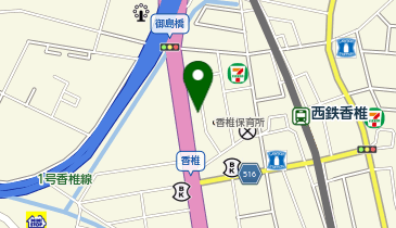 かしい駅前内科・脳神経クリニックの地図画像