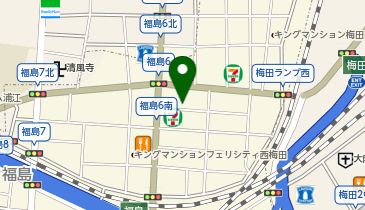 中之島いわき整形外科の地図画像