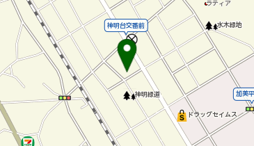 いずみ在宅診療所の地図画像