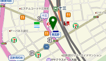 淀川メンタルクリニックの地図画像
