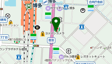 M Medical Clinic Fukuokaの地図画像