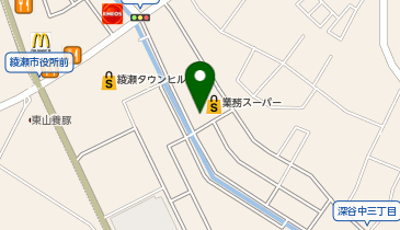 綾瀬ライフスタイルクリニックの地図画像
