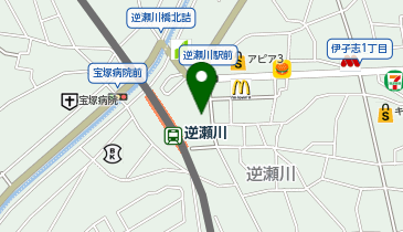 おかだ消化器・内科クリニックの地図画像