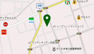 しおざわ耳鼻咽喉科の地図画像