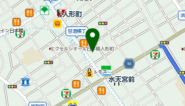 人形町まつだ耳鼻咽喉科の地図画像