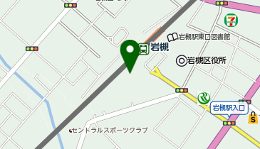 いわつき三楽クリニックの地図画像