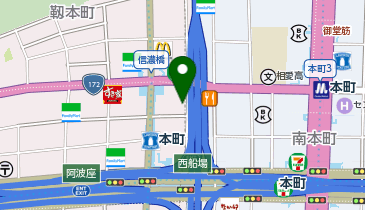 オネストLクリニック 大阪本町院の地図画像