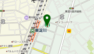 コーラルメディカルクリニック大阪院の地図画像