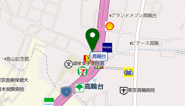 高輪台おおみち循環器内科クリニックの地図画像