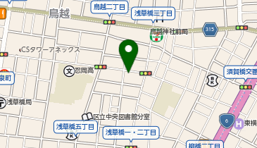 浅草橋しのはらペインクリニックの地図画像