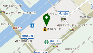 晴海眼科の地図画像