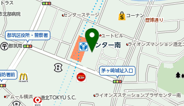 港北ハートクリニックの地図画像