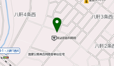 ことに皮フ科クリニックの地図画像
