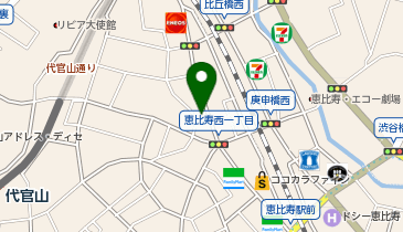 ワンクリニック恵比寿の地図画像