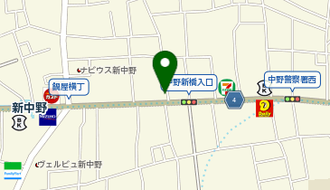 新中野 内科・外科中央クリニックの地図画像