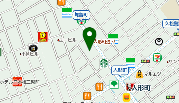 人形町整形外科ペイン・リハビリクリニックの地図画像