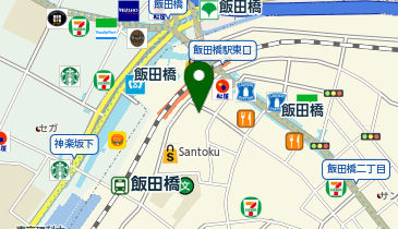 飯田橋藤原眼科の地図画像