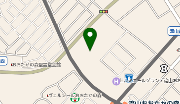 星と太陽のクリニックの地図画像