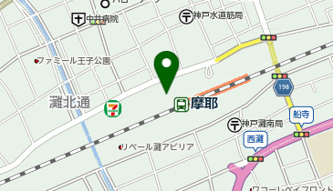 MYササセ皮フ科の地図画像