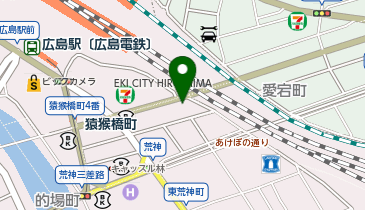 広島駅前泌尿器科クリニックの地図画像
