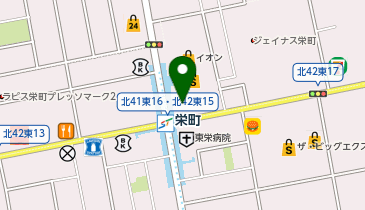 栄町レディースクリニックの地図画像