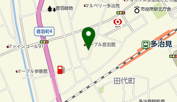 ポプラ在宅クリニックの地図画像