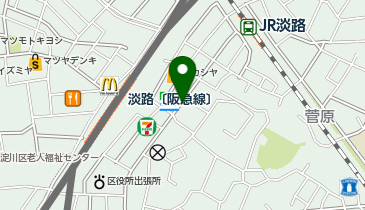 ヒロレディースクリニックの地図画像