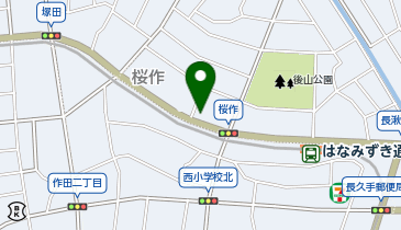 はなみずき皮ふクリニックの地図画像