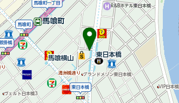 東日本橋内科クリニックの地図画像