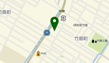 ひらた皮フ科の地図画像
