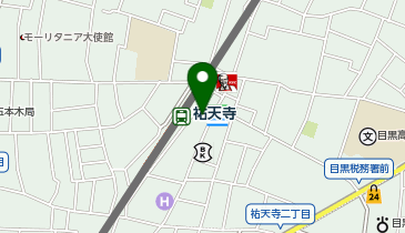 祐天寺耳鼻咽喉科クリニックの地図画像