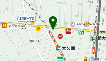 大久保駅前・林クリニックの地図画像