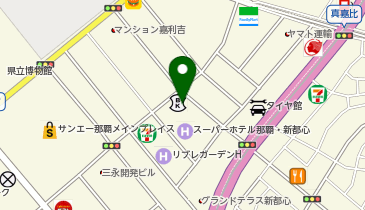 かかずハートクリニックの地図画像