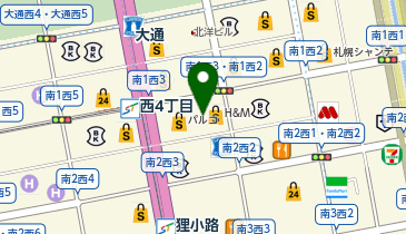 メンタルクリニック札幌大通の地図画像