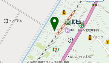 ありさ在宅クリニック松戸の地図画像